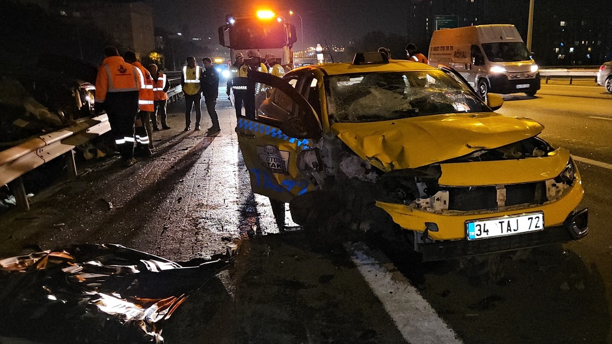 Kağıthane’de feci kazada 1 kişi öldü, 2 kişi yaralandı