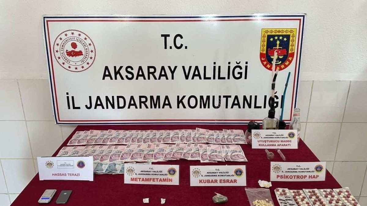 Aksaray'a uyuşturucu sevkiyatına darbe