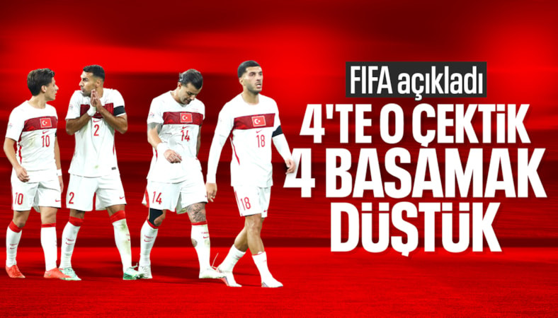 A Milli Takım'ın, FIFA sıralamasındaki yeri belli oldu