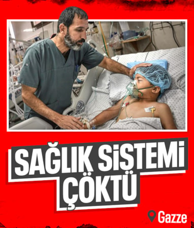 DSÖ: Gazze'de tam anlamıyla işleyen bir hastane kalmadı