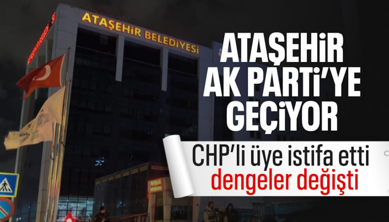 Ataşehir'de CHP'li Meclis Üyesi partisinden istifa etti