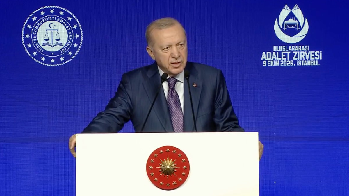Cumhurbaşkanı Erdoğan, Uluslararası Adalet Zirvesi'nde