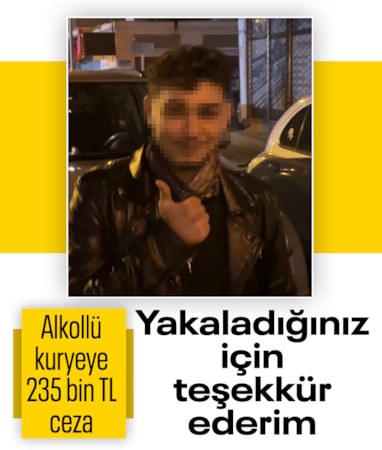 Bursa'da alkollü motosiklet sürücüsüne 235 bin lira ceza kesildi: Polise teşekkür etti