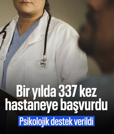 İstanbul'da bir hasta bir yılda 337 kez hastaneye başvurdu