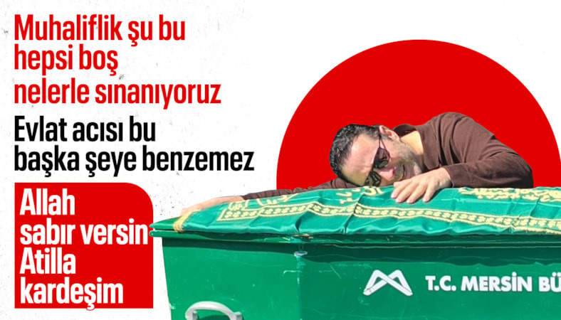 Atilla Taş'ın kızı Sezen Taş son yolculuğuna uğurlandı