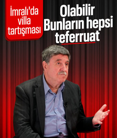 Altan Tan'dan 'İmralı'da villa' tartışmalarına yanıt: Bunların hepsi teferruat