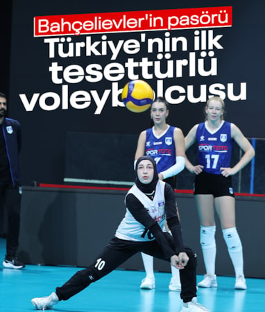 1. ligde ilk kez: Türk voleybolunda tesettürlü sporcu