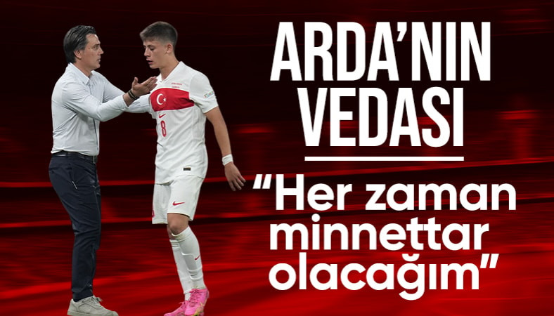 Arda Güler'den Vincenzo Montella'ya veda