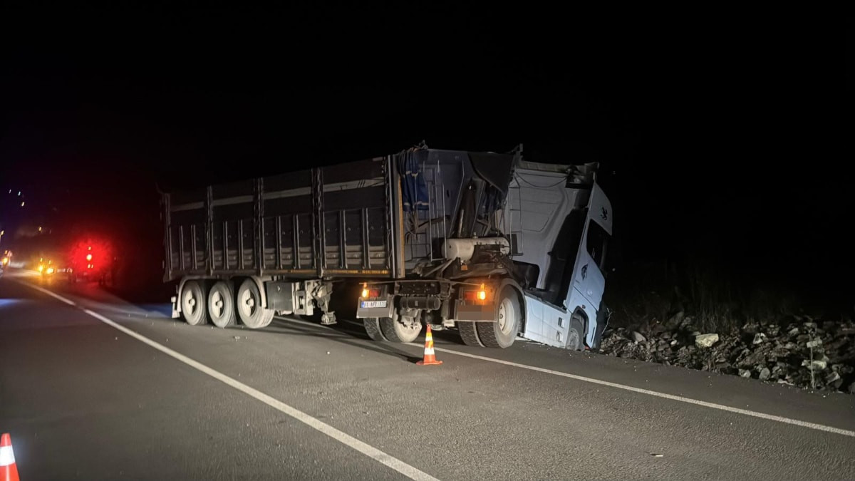 Zonguldak'ta tırın çarptığı 80 yaşındaki adam hayatını kaybetti