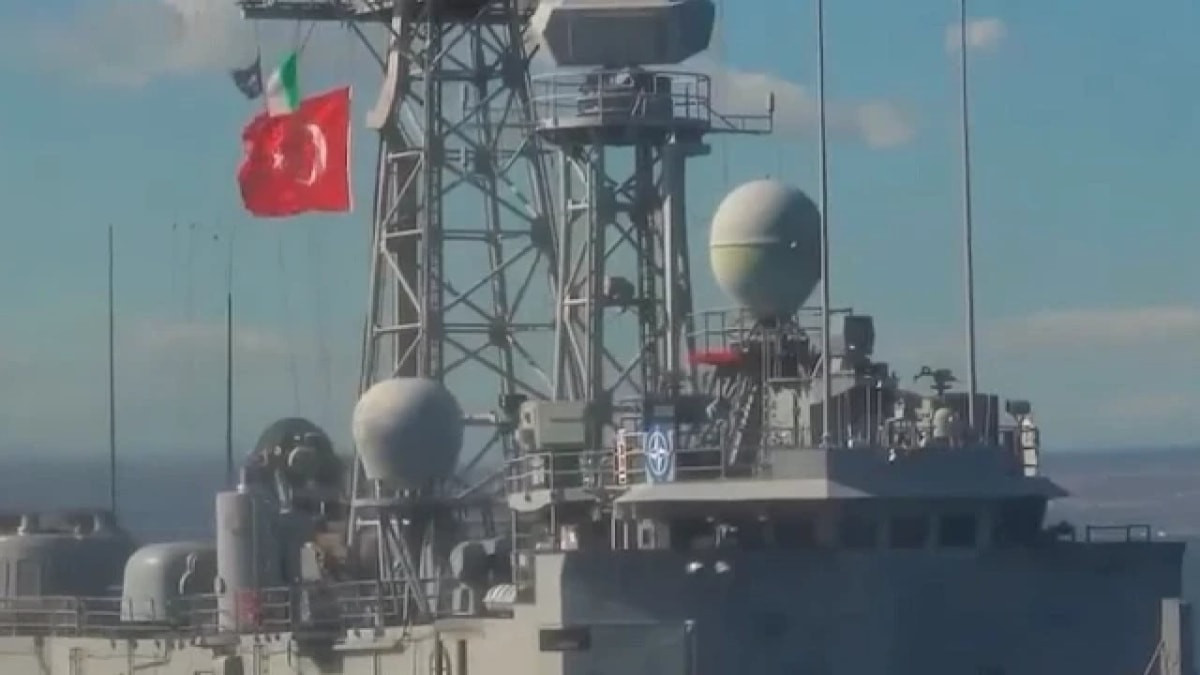 NATO’dan Türk savaş gemisi paylaşımı: Her çözünürlükte güvenliğimizi sağlıyor