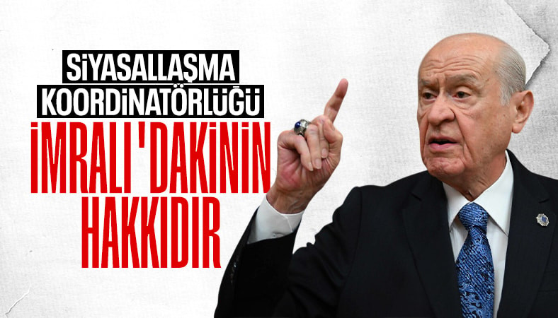 Devlet Bahçeli: İmralı'da bulunan kişi kurullarda yer alabilir