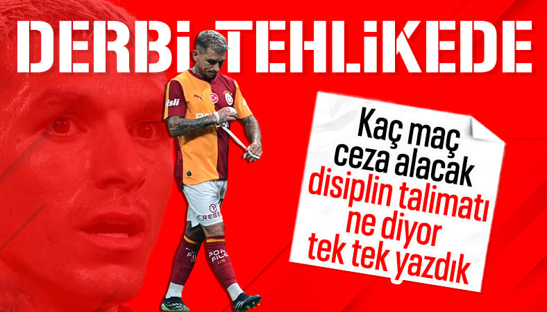 Lucas Torreira, Fenerbahçe derbisinde cezalı mı? Talimatlar ne diyor...