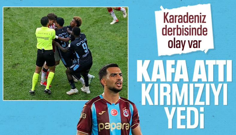 Samsun'da gerginlik! Trabzonspor'da Melih Kabasakal atıldı