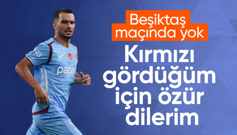 Melih Kabasakal, takımdan ve taraftarlardan özür diledi