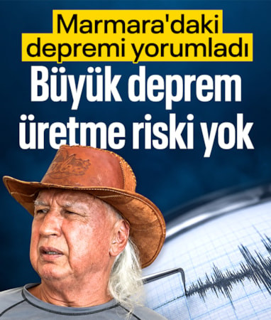 Marmara Bölgesi'nde deprem: Şener Üşümezsoy'dan açıklama geldi