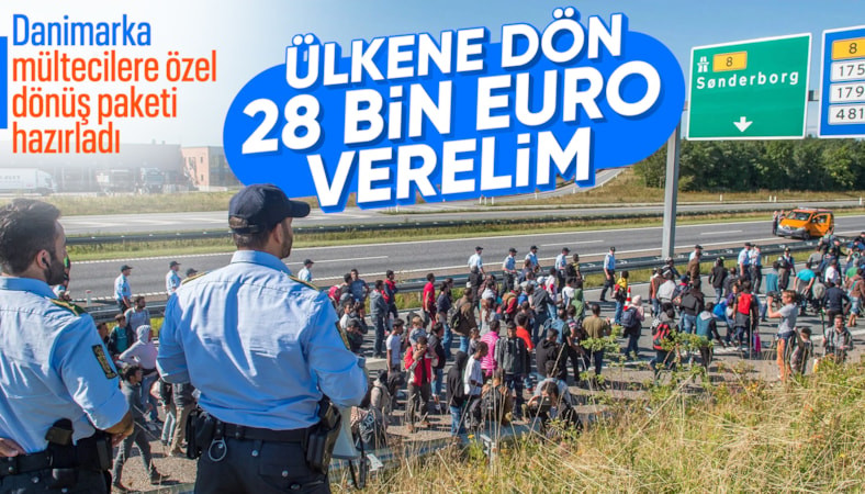 Danimarka'dan ülkesine dönen mültecilere destek paketi: 28 bin euro verilecek