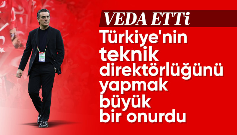 Vincenzo Montella'dan veda mesajı