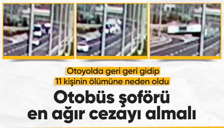Manisa'da 11 kişinin öldüğü kazanın görüntüleri ortaya çıktı