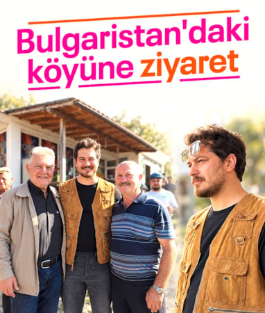 Çağatay Ulusoy'a Bulgaristan'daki baba ocağında yoğun ilgi