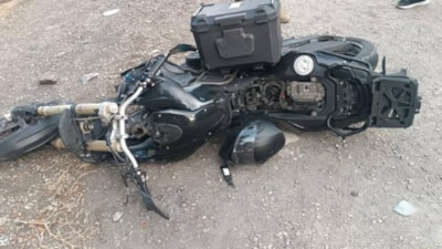 Kilis'te hafif ticari araçla çarpışan motosikletin sürücüsü öldü