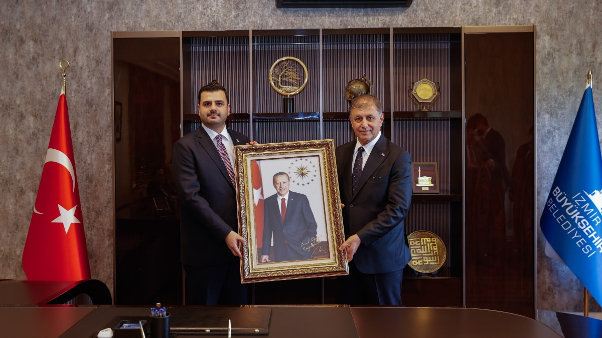 Eyyüp Kadir İnan, Cemil Tugay'a ziyaret gerçekleştirdi