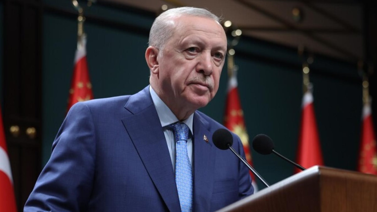 Cumhurbaşkanı Erdoğan, kabine toplantısı sonrası konuşuyor