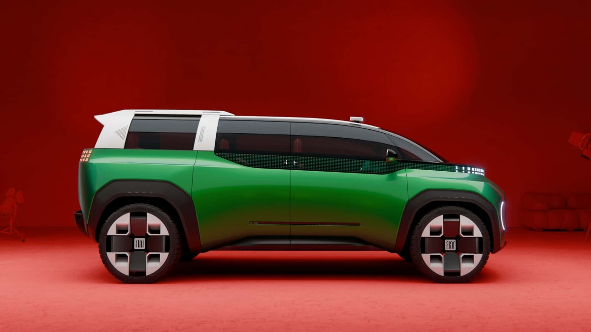 Çok tartışılan Fiat Multipla, Paris Otomobil Fuarı'nda ortaya çıktı