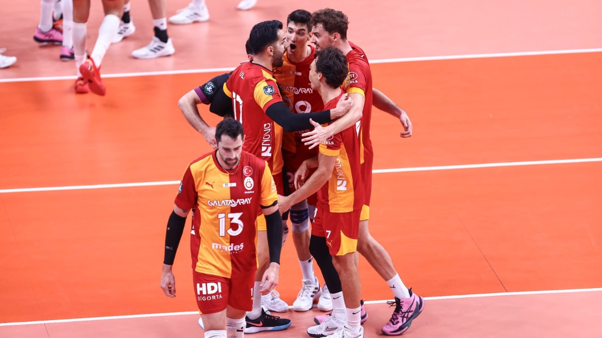 Voleybol Erkekler Şampiyonlar Kupası'nı Galatasaray kazandı