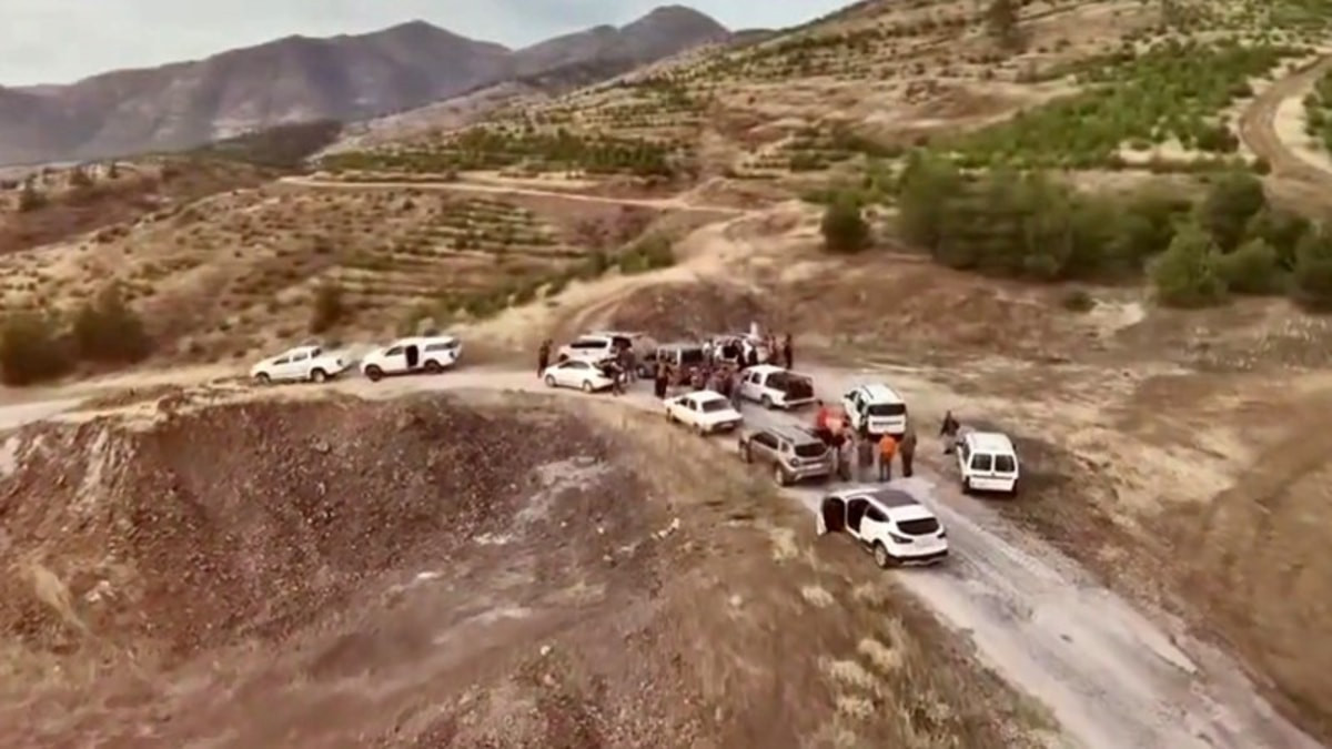 Gaziantep'te tarlalara zarar veren yaban domuzlarına karşı mücadele