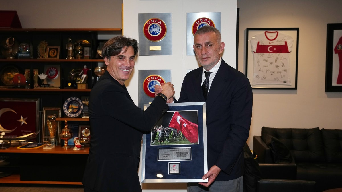 İbrahim Hacıosmanoğlu, Vincenzo Montella ile bir araya geldi
