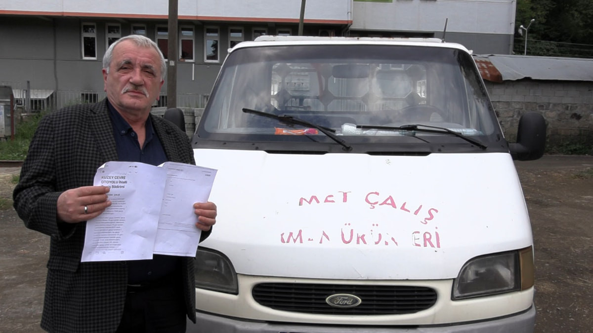 Trabzon dışına hiç çıkmayan kamyonete İstanbul'da trafik cezası geldi