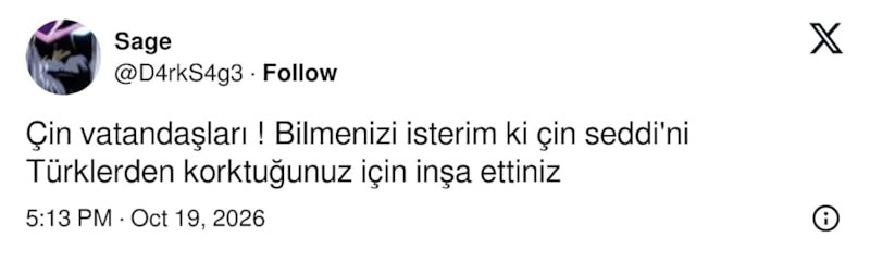 Türkiye-Çin Sosyal Medya Tartışmasının Yeni Dinamikleri: Bayrak, Seddi ve Küresel Katılım