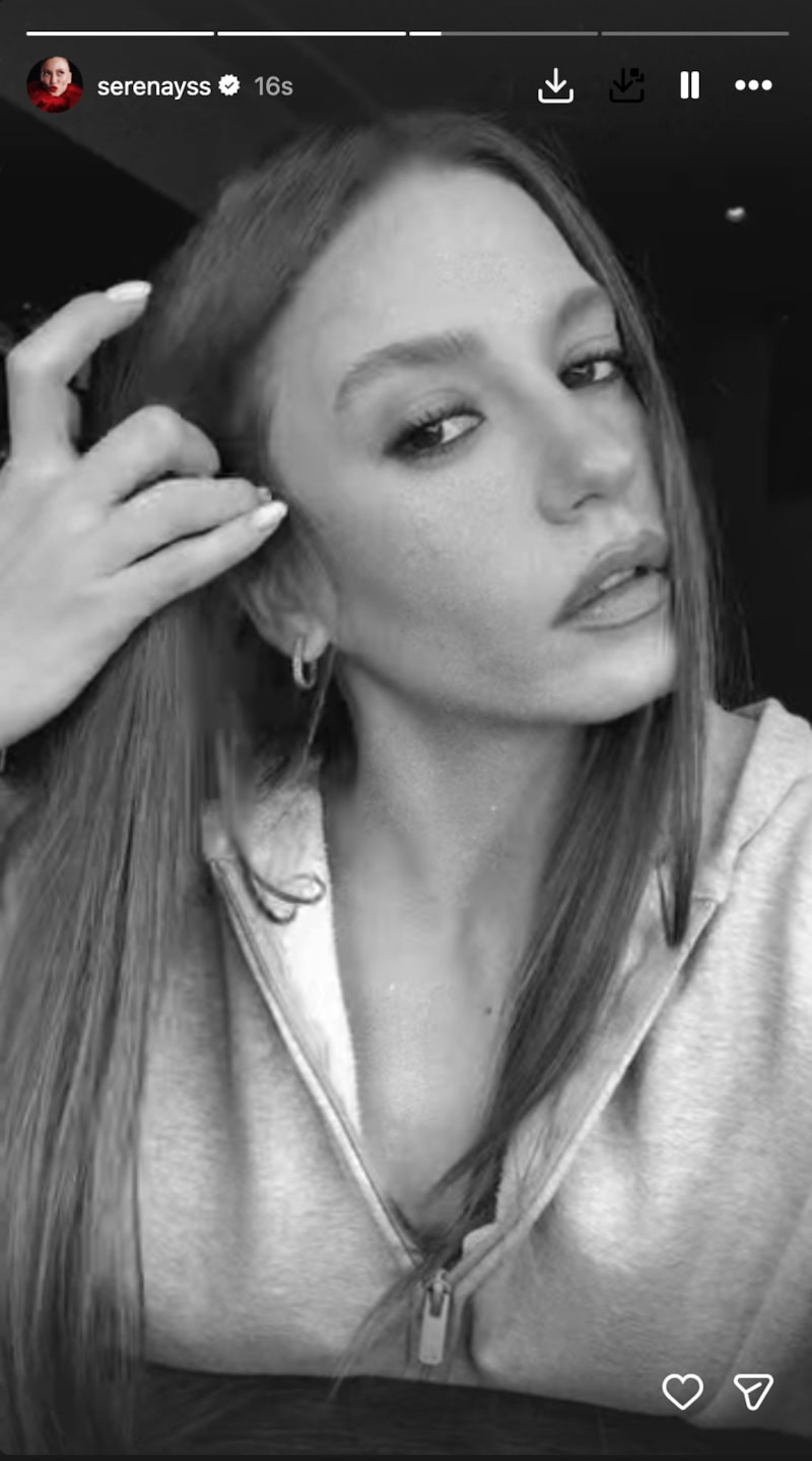 Serenay Sarıkaya'nın Spor Sonrası Samimi Anı Paylaşımı