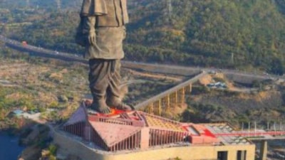 Dünyanın en uzun heykeli: Statue of Unity