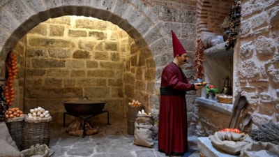 Topkapı Sarayı'nda Cariyeler Taşlığı ve Kuşhane Mutfağı ziyarete açıldı