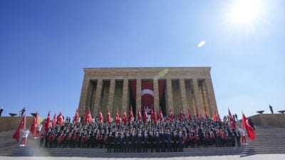19 Mayıs coşkusu Anıtkabir’de yankılandı