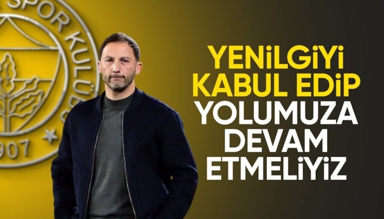 Domenico Tedesco: Yolumuza devam etmeliyiz