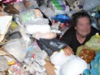 Nevşehir'de çöp ev