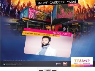 Trump Cadde'de yaz konserleri başlıyor