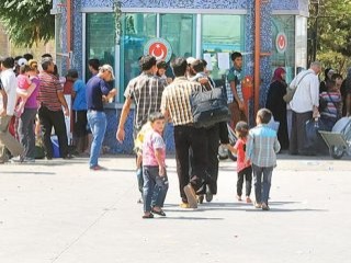 Halep'ten kaçış başladı