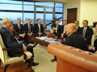 Kemal Kılıçdaroğlu SODEM'i Genel Merkez'de ağırladı