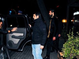 Tuğba Özay sevgilisiyle gecelerde