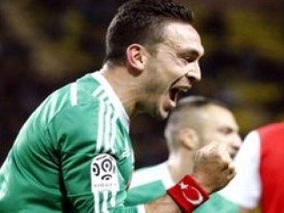 Saint-Etienne'e bir puanı Mevlüt getirdi