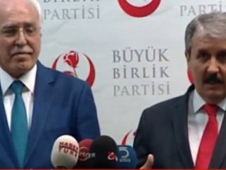 BBP ve SP'den ittifak açıklaması
