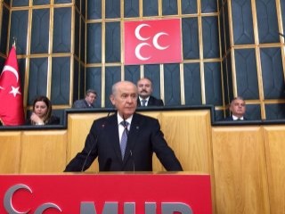Bahçeli'nin grup konuşması