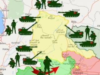 Afrin'deki PKK'lı teröristler telaşlandı