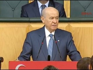 MHP Lideri Bahçeli'nin grup konuşması
