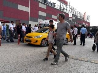 Lunaparkta trene sıkışan çocuğun ayağı koptu