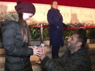 Anıtkabir'de evlilik teklifi