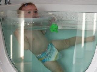 Bebeklere SPA ve masaj hizmeti